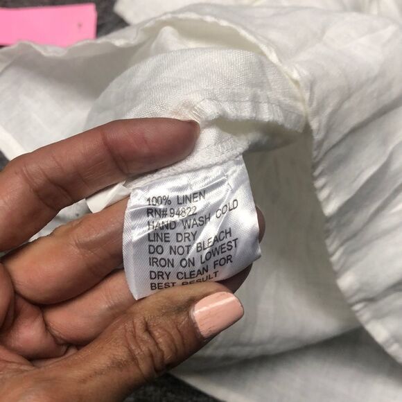 Linen cute top  - Picture 4 of 5